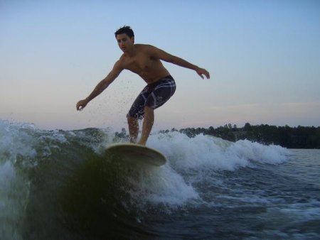 Eric Surfing Two